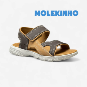 MOLEKINHO - Papete Molekinho Infantil Masculina Sandália Menino Confortável Dia a Dia