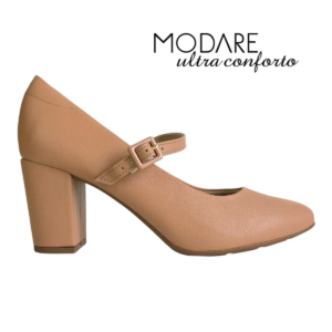 MODARE - Sapato Scarpin Feminino Boneca Salto Grosso