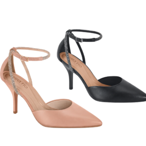 BEIRA RIO - Sapato Scarpin Beira Rio Salto Alto Feminino Bico Fino