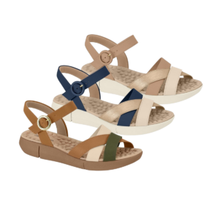 MODARE - Sandália Anabela Conforto Modare Napa Floather