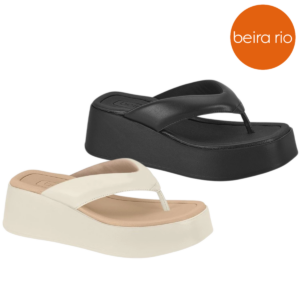 BEIRA RIO - Sandália Feminina Beira Rio Confortável Casual Elegante Dia a Dia