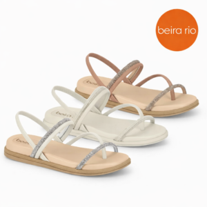 BEIRA RIO - Sandália Papete Feminina Flatform Beira Rio